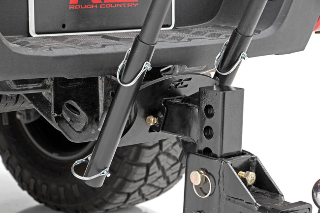Flag Pole Holder | Dual | 2 Inch Hitch - The Suspension Specialists