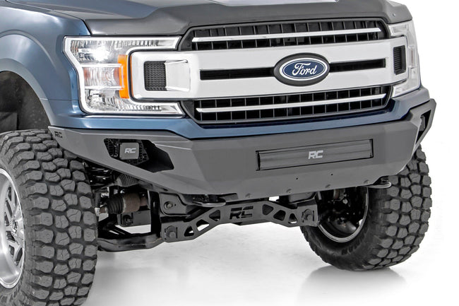 Front Bumper | High Clearance | Skid Plate | Ford F-150 2WD/4WD (2018-2020) - The Suspension Specialists