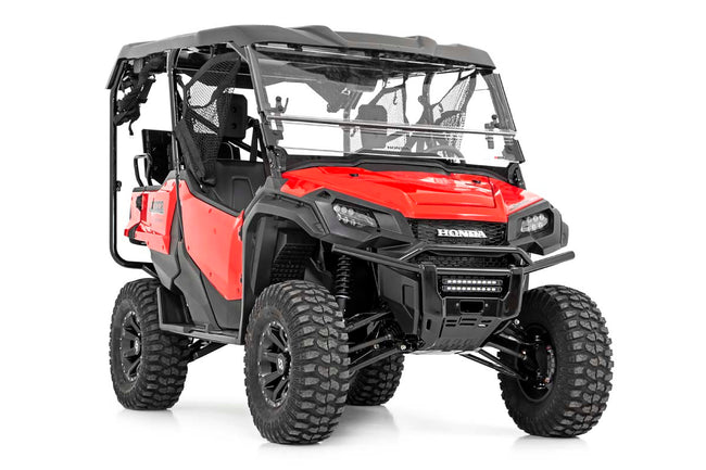 LED Light Kit | Bumper Mount | 10" Black Slimline Pair | Honda Pioneer 1000 - The Suspension Specialists