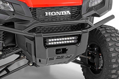 LED Light Kit | Bumper Mount | 10" Black Slimline Pair | Honda Pioneer 1000 - The Suspension Specialists