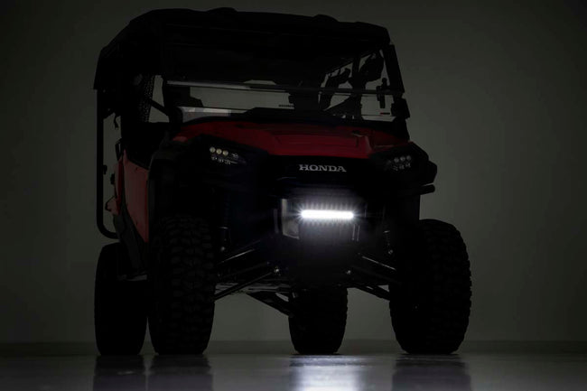 LED Light Kit | Bumper Mount | 10" Black Slimline | Honda Pioneer 1000 - The Suspension Specialists