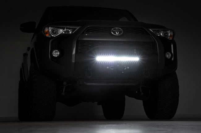 Front Bumper | Hybrid | 20" Blk LED | Amber | Toyota 4Runner 2WD/4WD (14-24)