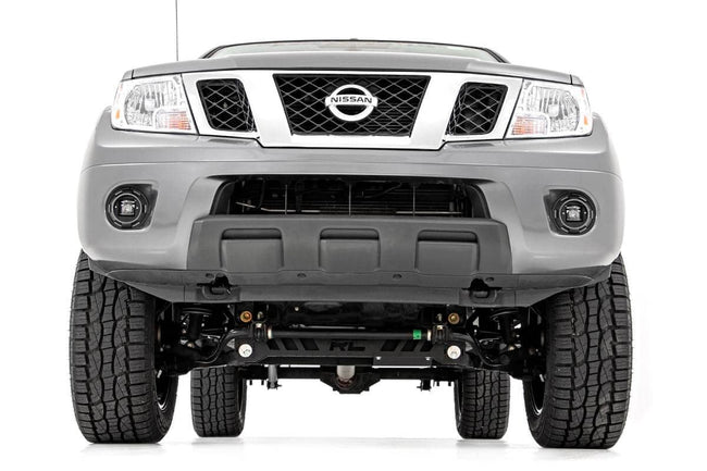 Rough Country 2 Inch Black Series LED Light Pods | SAE Fog | Pair - The Suspension Specialists