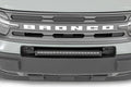 LED Light Kit | Bumper Mount | 20" Black Single Row | White DRL | Ford Bronco Sport (21-25) - The Suspension Specialists