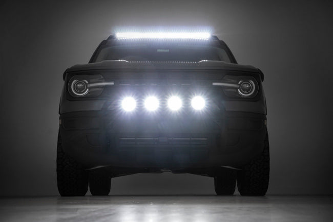 Nudge Bar | 20 Inch Black Single Row LED | Ford Bronco Sport 4WD (2021-2025) - The Suspension Specialists
