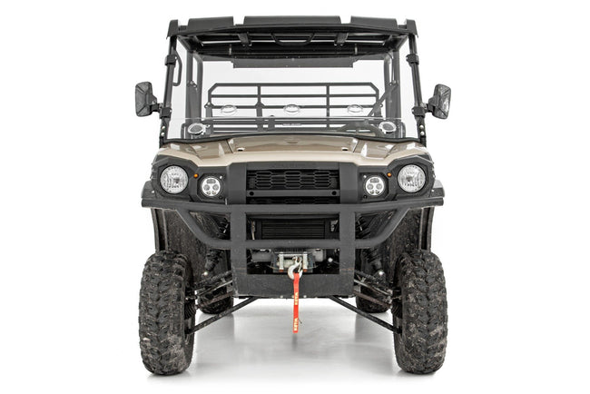 Vented Full Windshield | Scratch Resistant | Kawasaki Mule PRO-FX - The Suspension Specialists