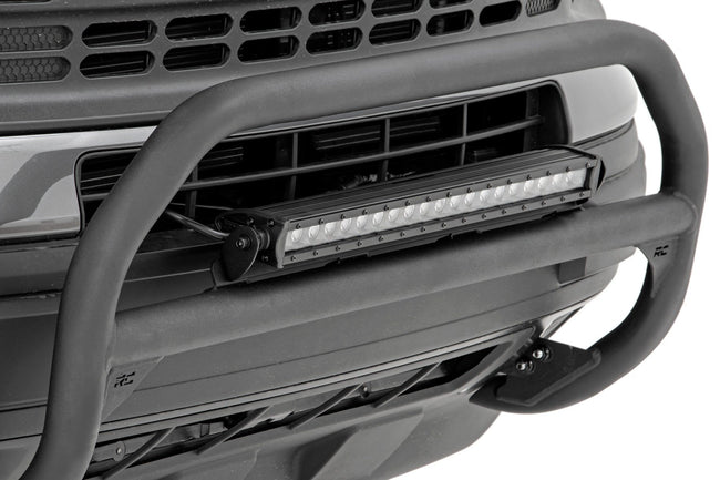 Nudge Bar | 20 Inch BLK DRL Single Row LED | Ford Bronco Sport 4WD (21-25) - The Suspension Specialists