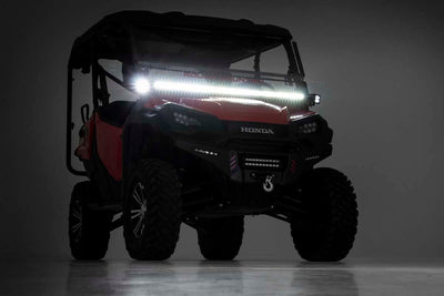 LED Light Kit | Cage Mount | 50" Black Single Row | Honda Pioneer 1000/Pioneer 1000-6 - The Suspension Specialists