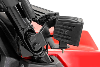 LED Light Kit | Cage Mount | 2" Chrome Pair | Wide Angle | Honda Pioneer 1000 - The Suspension Specialists