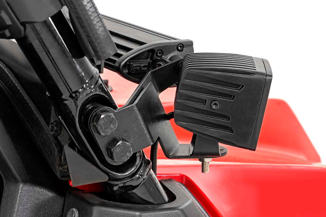 LED Light Kit | Cage Mount | 2" Chrome Pair | Wide Angle | Honda Pioneer 1000 - The Suspension Specialists
