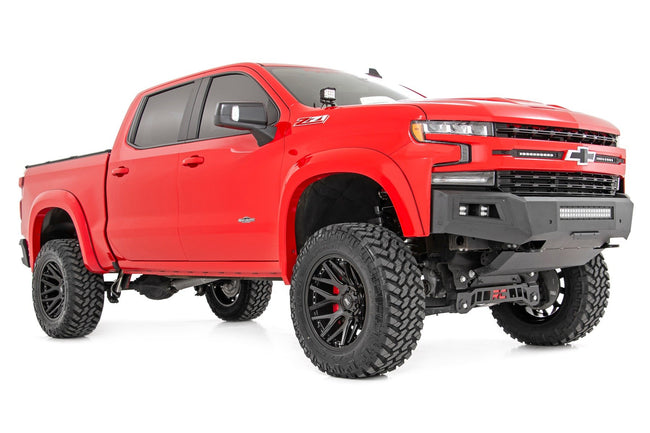 Rough Country 95 Series Wheel | One-Piece | Gloss Black | 20x10 | 8x6.5 | -19mm - The Suspension Specialists