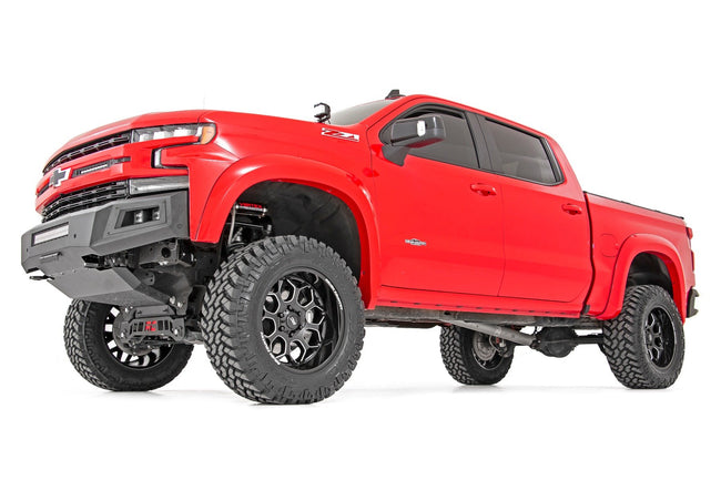 Rough Country 96 Series Wheel | One-Piece | Gloss Black | 20x9 | 6x5.5 | -12mm - The Suspension Specialists