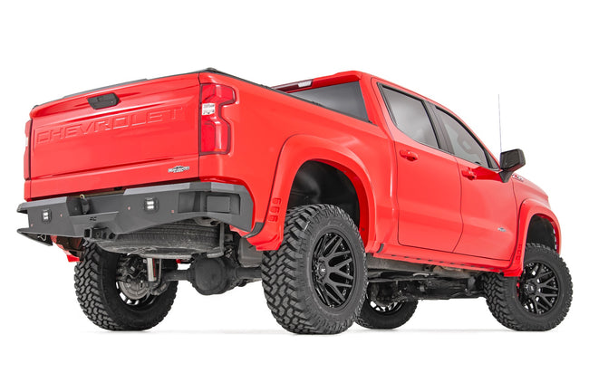 Rough Country 95 Series Wheel | One-Piece | Gloss Black | 22x10 | 6x135 | -19mm - The Suspension Specialists