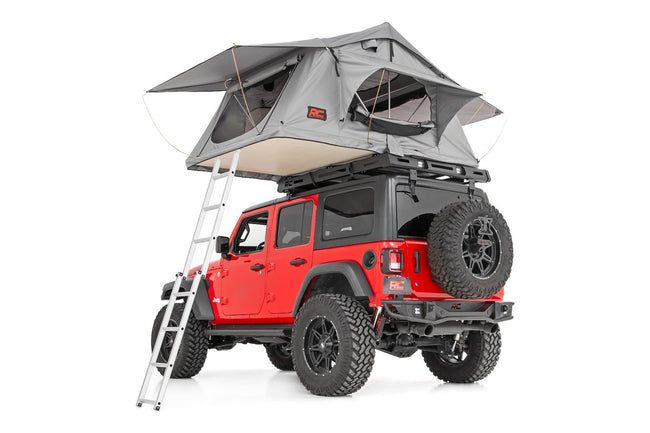 Roof Top Tent | Rack Mount | 12 Volt Accessory w/Ladder Extension & LED Light Kit - The Suspension Specialists