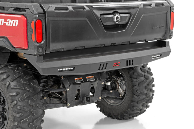 Bumper | Rear | 6" Black Slimline LED Pair | Multiple Makes & Models (Can-Am/Polaris) - The Suspension Specialists