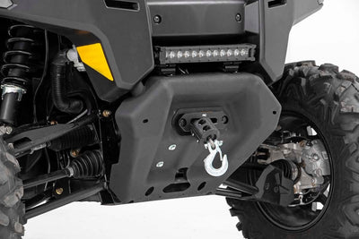 Rough Country Winch Plate | RS4500S | Can-Am Defender MAX HD10 - The Suspension Specialists