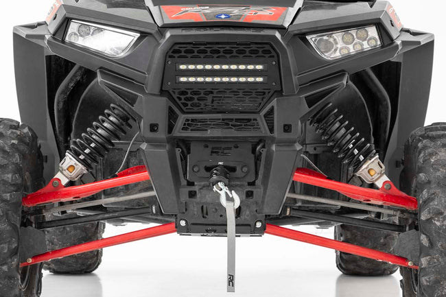 Grille Kit | 10" Black Slimline LED Pair | Polaris RZR XP 1000 - The Suspension Specialists
