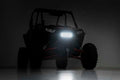 Grille Kit | 10" Black Slimline LED Pair | Polaris RZR XP 1000 - The Suspension Specialists
