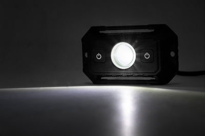 Rough Country Chrome Series LED | Dome Light | RGB/White - The Suspension Specialists