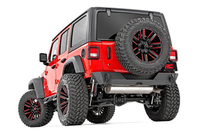 Rough Country Rear Bumper | Trail | Tire Carrier | Jeep Wrangler JL (18-25)/Wrangler Unlimited (18-25)