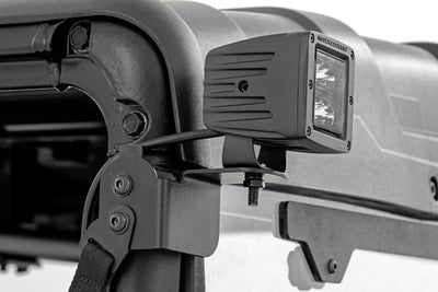 LED Light Kit | Rear Mount | 2" Black Pair | Spot | Polaris Ranger XP 1000 - The Suspension Specialists