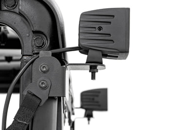 LED Light Kit | Rear Mount | 2" Black Pair | Spot | Polaris Ranger XP 1000 - The Suspension Specialists