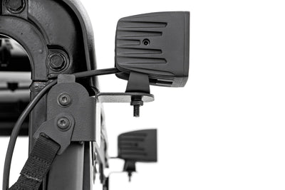 LED Light Kit | Rear Mount | 2" Chrome Pair | Wide Angle | Polaris Ranger XP 1000 - The Suspension Specialists