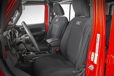 Seat Covers | Front and Rear | Jeep Wrangler Unlimited 4WD (2018-2025)