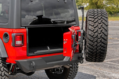 Rough Country Rear Bumper | Trail | Tire Carrier | Jeep Wrangler JL (18-25)/Wrangler Unlimited (18-25)