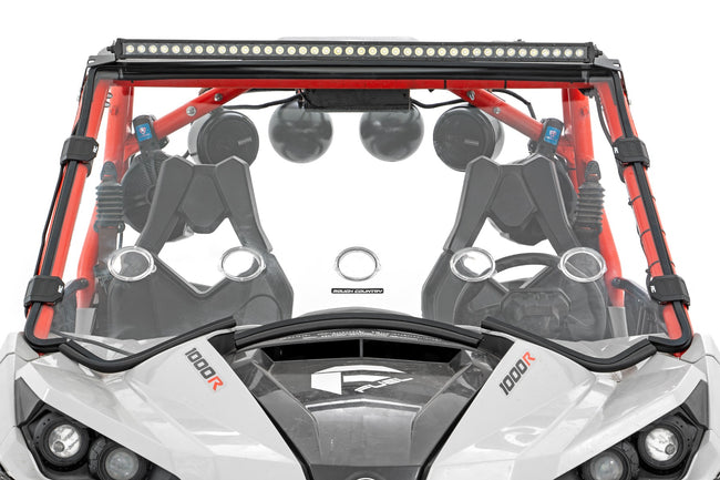 LED Light Kit | Front Mount | 40" Black Single Row | Can-Am Commander Max 1000 - The Suspension Specialists