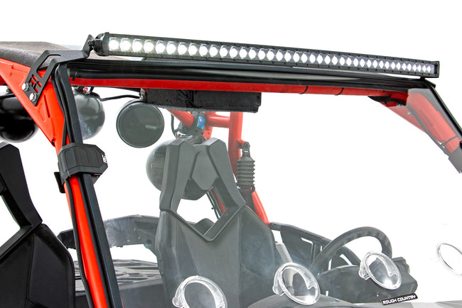 LED Light Kit | Front Mount | 40" Black Single Row | Can-Am Commander Max 1000 - The Suspension Specialists