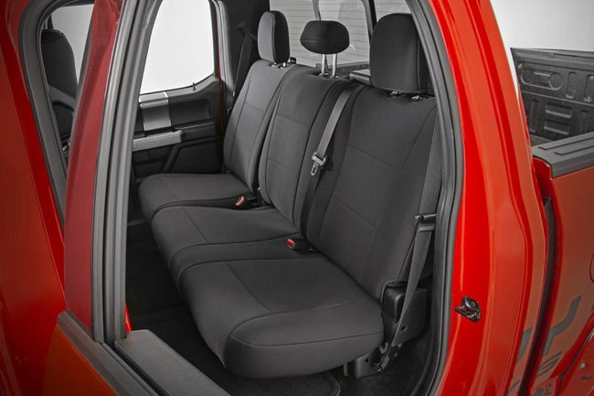 Seat Covers | FR Bench and RR Bench | Ford F-150/Lightning/F-250/F-350  (15-26) - The Suspension Specialists