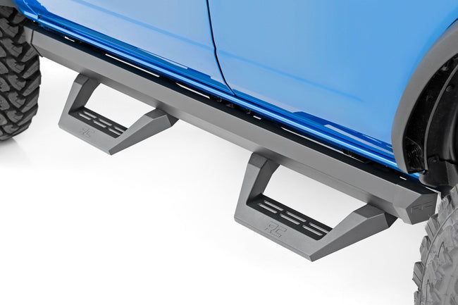 Rough Country SRX2 Adjustable Aluminum Step | Ford Bronco 4WD (2021-2025) - The Suspension Specialists