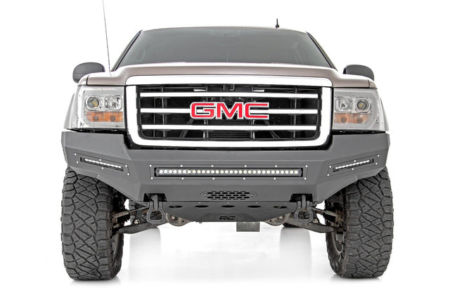 Front Bumper | Fabricated | Prerunner | LED | GMC Sierra 1500 2WD/4WD (07-13) - The Suspension Specialists