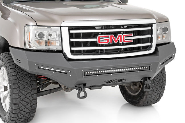 Front Bumper | Fabricated | Prerunner | LED | GMC Sierra 1500 2WD/4WD (07-13) - The Suspension Specialists