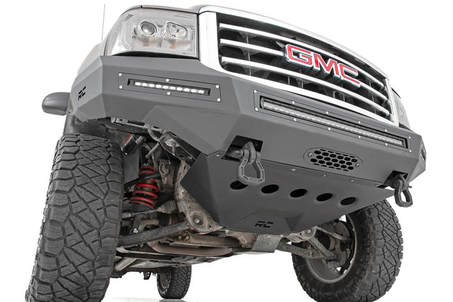Front Bumper | Fabricated | Prerunner | LED | GMC Sierra 1500 2WD/4WD (07-13) - The Suspension Specialists