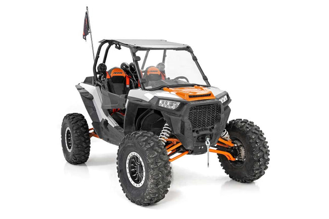 Full Windshield | w/ Factory Visor | Polaris RZR XP 1000 - The Suspension Specialists