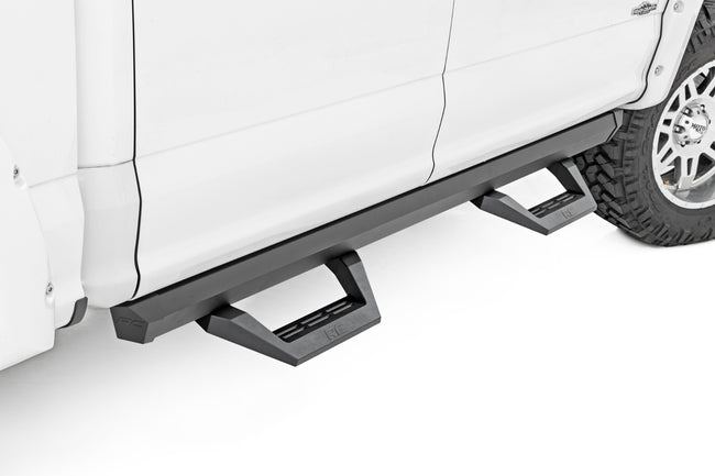 SRX2 Adj Aluminum Step | Crew Cab | Ford F-150/Lightning/F-250/F-350/Raptor (15-25) - The Suspension Specialists