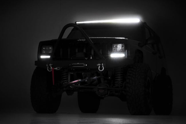 50 Inch Black Series LED Light Bar | Curved | Single Row - The Suspension Specialists