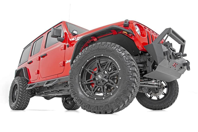 Rough Country 94 Series Wheel | One-Piece | Matte Black | 20x10 | 8x170 | -18mm - The Suspension Specialists