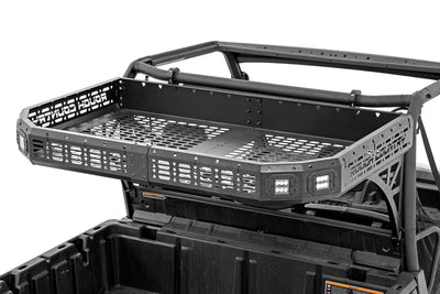 Cargo Rack | Dual 2" Black LED Pairs | Flush Mount | Polaris Ranger XP 1000 - The Suspension Specialists