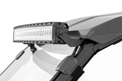 LED Light Kit | Front Mount | 40" Black Dual Row | White DRL | Honda Talon 1000 - The Suspension Specialists