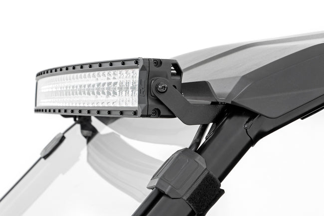 LED Light Kit | Front Mount | 40" Black Dual Row | White DRL | Honda Talon 1000 - The Suspension Specialists