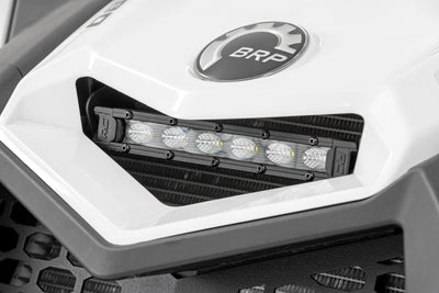 LED Light Kit | Cowl Mount | 6" Black Slimline | Can-Am Maverick X3 - The Suspension Specialists