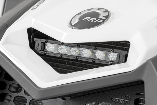 LED Light Kit | Cowl Mount | 6" Black Slimline | Can-Am Maverick X3 - The Suspension Specialists