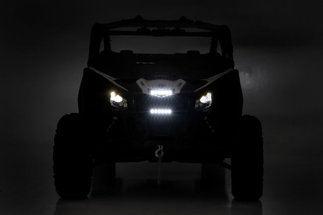 Rough Country 6 Inch Black Series LED Light Bar | Slim Line - The Suspension Specialists