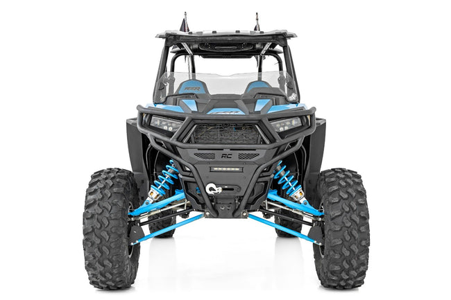 Tubular Bumper | Front | Black Series LED | 6" Light | Slim Line | Polaris RZR XP 1000 - The Suspension Specialists