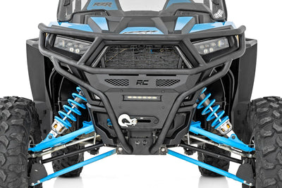 Tubular Bumper | Front | Black Series LED | 6" Light | Slim Line | Polaris RZR XP 1000 - The Suspension Specialists