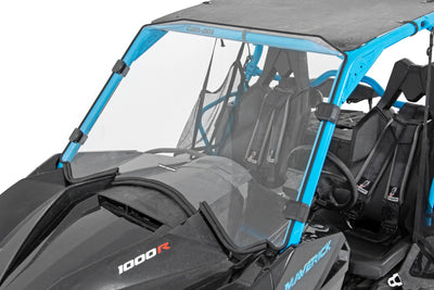 Full Windshield | Scratch Resistant | Can-Am Maverick Max 1000R X - The Suspension Specialists