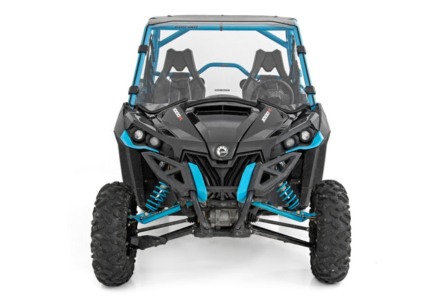Full Windshield | Scratch Resistant | Can-Am Maverick Max 1000R X - The Suspension Specialists